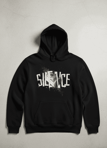 Silence Money Talks Graphic Hoodie