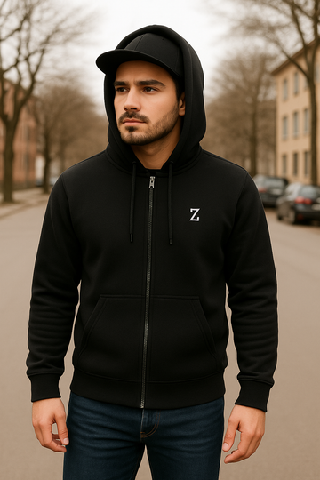 Signature Zipper Full-Zip Streetwear