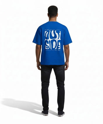 Think Outside Drop Shoulder T-Shirt for Men