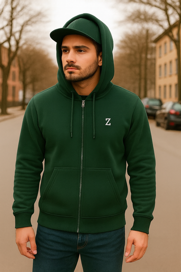 Signature Zipper Full-Zip Streetwear