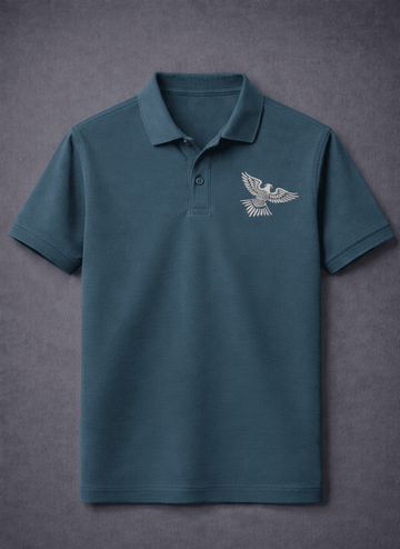 Classic Eagle Emblem Polo T-Shirt
