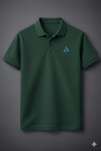 Men’s Classic Minimal Logo Polo T-Shirt