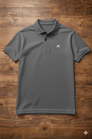 Smart-Fit Polo T-Shirt with Embroidered Chest Detail