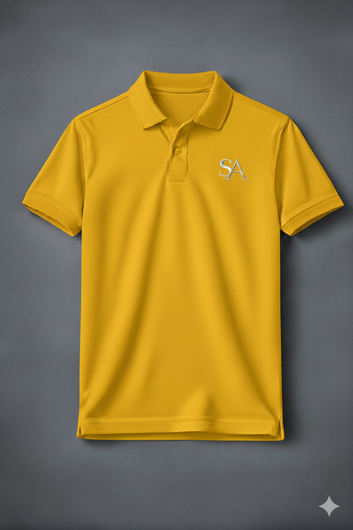SA Signature Embroidered Polo T-Shirt