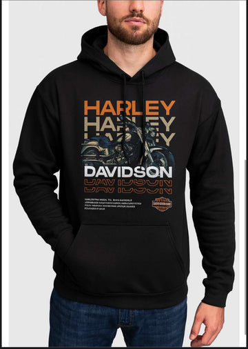 Harley Davidson Graphic Hoodie