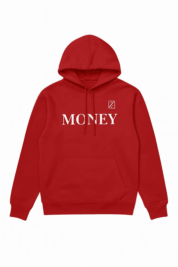 Money Graphic  Red Hoodie