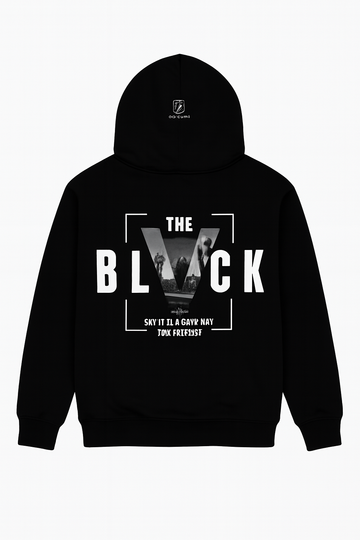 Streetwear Black Hoodie