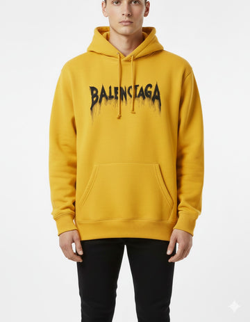 Minimal Drip Graphic Hoodie