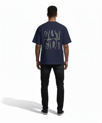 Think Outside Drop Shoulder T-Shirt for Men