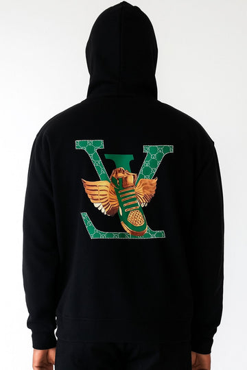 Bold Graphic Sneaker Hoodie